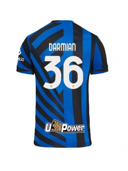 Inter Milan Matteo Darmian #36 Domaci Dres 2024-25 Kratak Rukavima